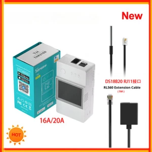 20A Wifi Smart Temperature and Humidity Monitoring Switch THS01 DS18b20 Sensor - Picture 1 of 31