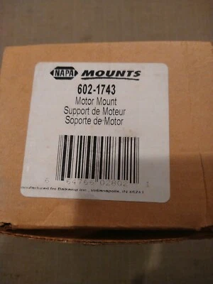 Montaje de motor Napa 602-1743 para Chevrolet S10 LLV GMC Sonoma Isuzu Hombre Foto 1 de 4