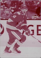 2021-22 Upper Deck Fleer Ultra Magenta Printing Plate #136 Elias Pettersson 1/1