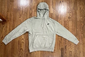 Nike Sportswear Club Fleece Speckled Grey Pullover FQ6166-222 Men’s Size M - Picture 1 of 8