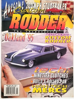 CUSTOM RODDER THE TRENDSETTER Magazine - May 1995 - Custom Cars - Mercs Foto 1 de 2