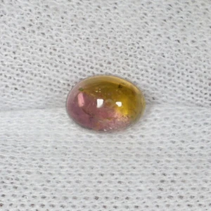 1.05Cts Beautiful Luster Natural Bi Color Tourmaline - Oval Cab...!!!  - Picture 1 of 2