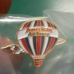 1992 AIBF American Airlines Albuquerque Hot Air Balloon Festival Pin New - Picture 1 of 3
