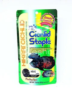 Hikari Cichlid Staple Mini Pellet ,Cichlid Fish Food 2.01oz. BN - Picture 1 of 10