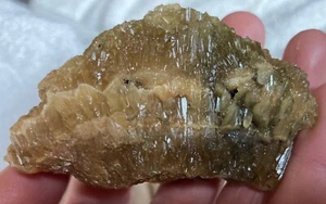 Rough 100% Natural Golden Calcite Crystal Cluster #32 See Description - Picture 1 of 11