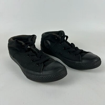 Converse Chuck Taylor All-Star Axel Mid Sneakers Juniors 4 Black Lace Up 645226F - Image 1 of 4