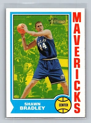 2001-02 Topps Heritage - Shawn Bradley #57 - Image 1 of 2