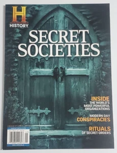 SECRET SOCIETIES special edition History Channel Magazine ~ conspiracies rituals - Picture 1 of 2