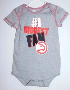 Atlanta Hawks 18 meses una pieza, #1 fan, ropa de la NBA - Imagen 1 de 2