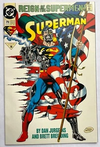 SUPERMAN #79 2nd Series (DC Comics, 1993) "Reign of the Supermen" VF/NM - Picture 1 of 5