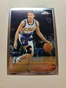 1996-97 TOPPS CHROME #22 BOB SURA CAVALIERS Basketball Card - Imagen 1 de 1