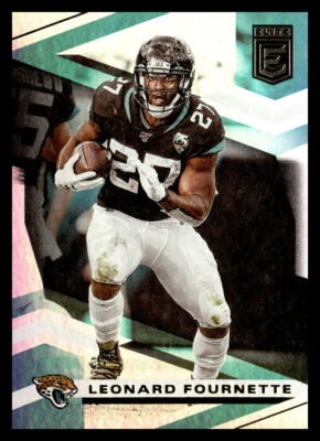 2020 Donruss Elite #36 Leonard Fournette Jacksonville Jaguars Football Card - Image 1 of 2