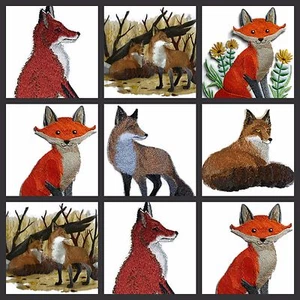 Parche de hierro bordado de Animal Collection - Imagen 1 de 14