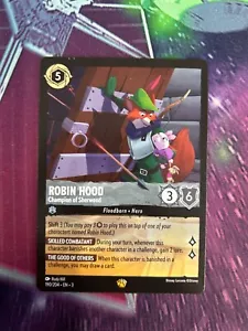 Robin Hood - 190/204 Lorcana Into The Inklands 2024 Disney Legendary NON FOIL - Bild 1 von 1