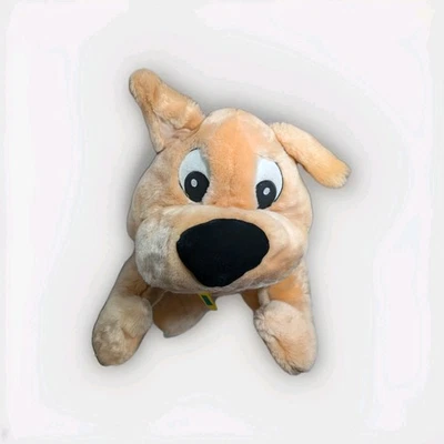 Large Scrappy Doo 27 " Laying Plush Dog Jumbo Hanna-Barbera Cartoon Network Vtg  - Image 1 of 4