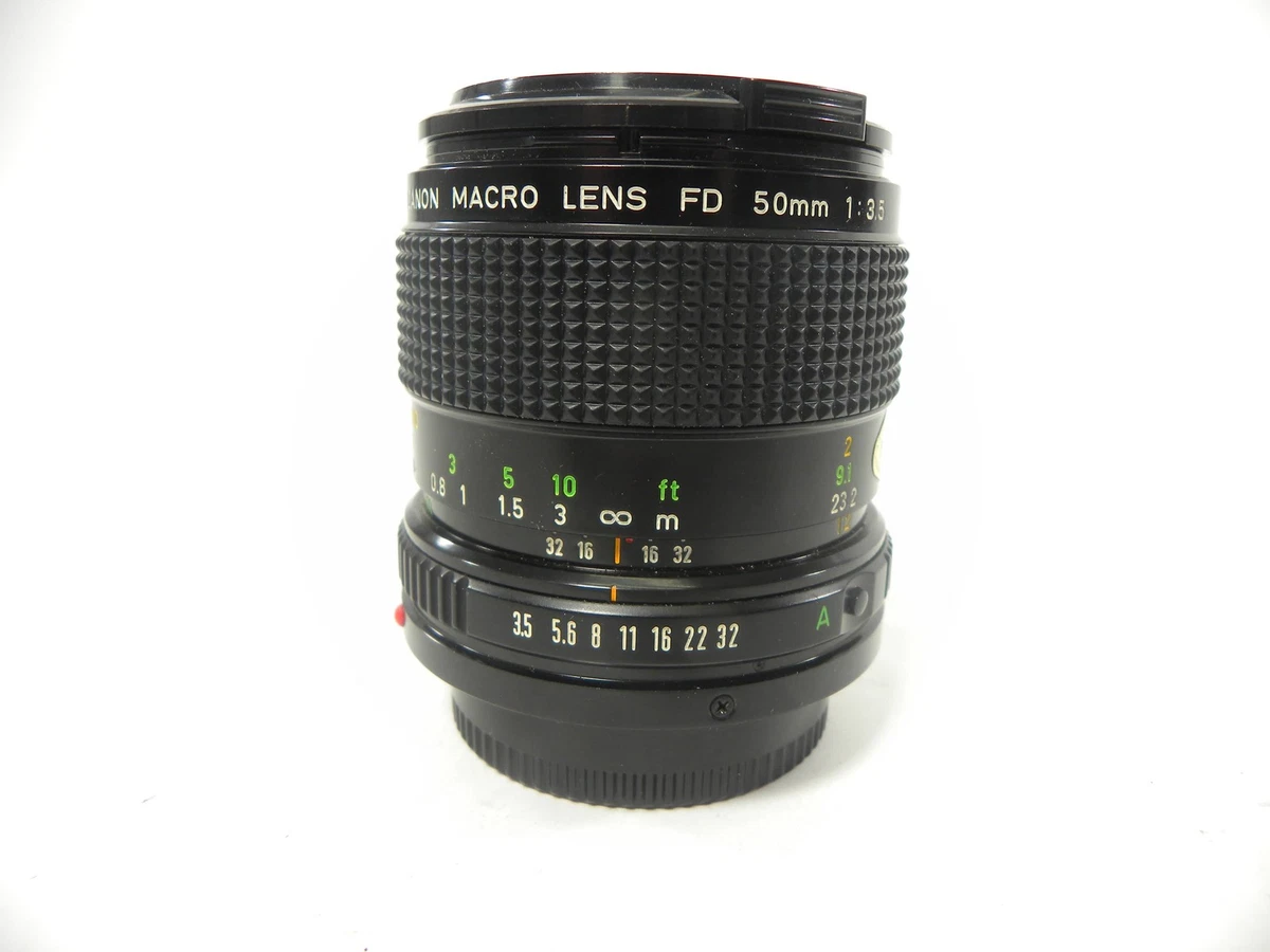 Canon FD f/3.5 Camera Lenses 50mm Focal for sale - eBay