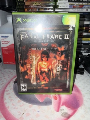 Fatal Frame 2: Crimson Butterfly Xbox Director's Cut Disco y Estuche Probado Funciona Foto 1 de 3