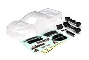 Traxxas Mini Maxx Body W/Decals Clear Hardware For Clueless Mounting 10711 NEW - Picture 1 of 5