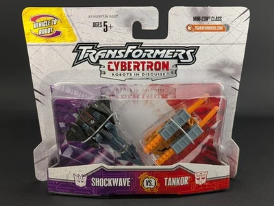 Transformers Cybertron Shockwave vs Tankor Minicon SEALED Hasbro 2004 - Image 1 of 4