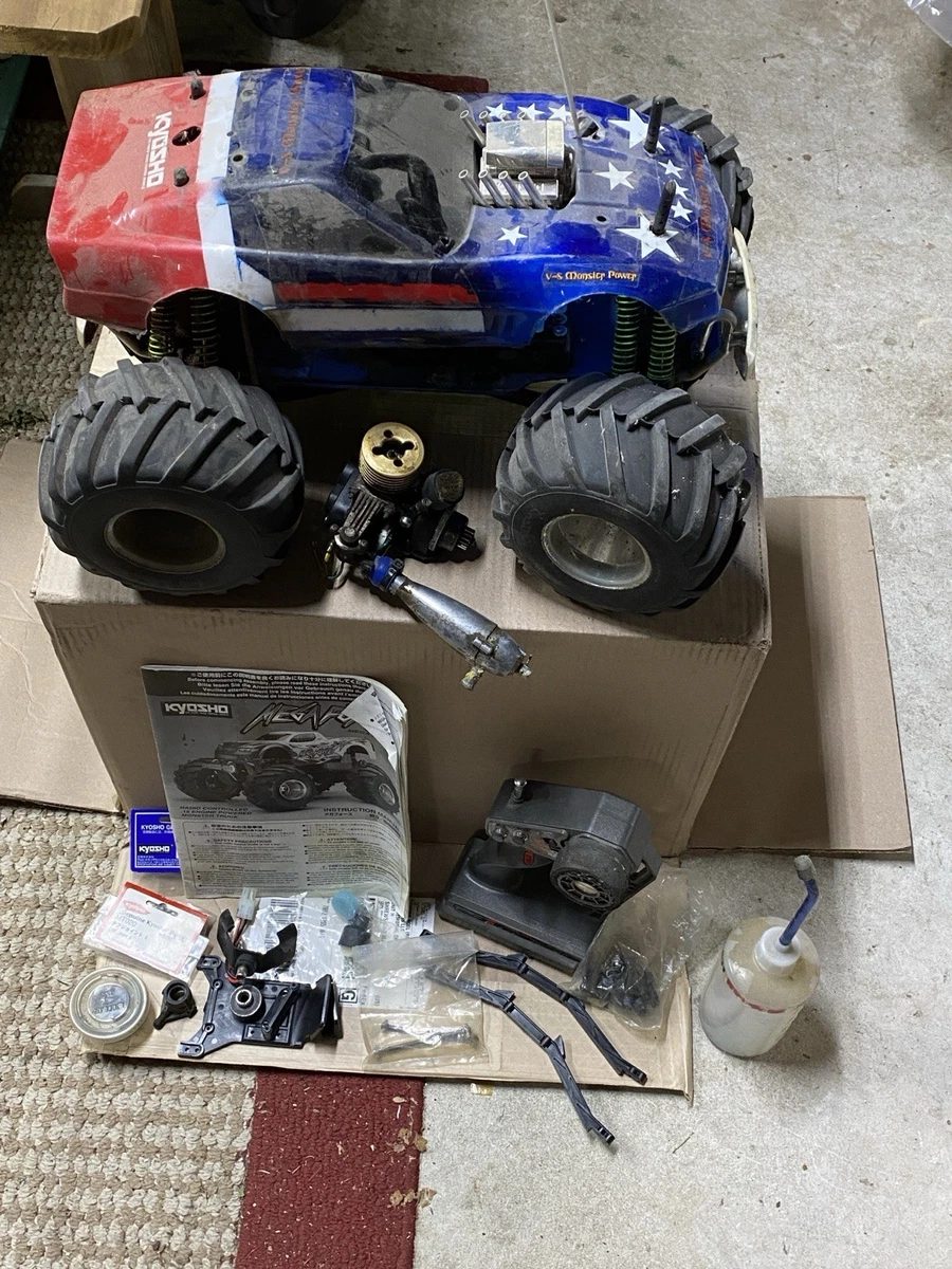 Kyosho Nitro Hobby RC Car, Truck & Motorcycle Monster Trucks for