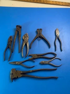 Vintage Werkzeuge Piler und Spezialwerkzeug Konvolut 9 tlg. - Bild 1 von 8
