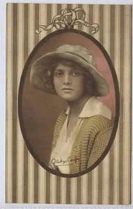 (w14a68-180) GLADYS COOPER 1918 Used G-VG - Picture 1 of 1