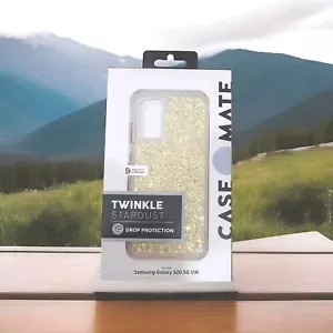 Funda Mate Twinkle Stardust para Samsung Galaxy S20 5G UW Brillo Transparente $39. - Imagen 1 de 2