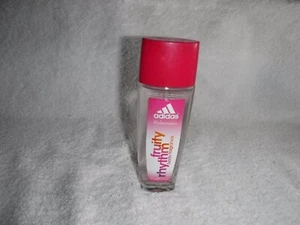 ADIDAS FRUITY RHYTHM for Women 2.5 oz 75 ml Body Fragrance NEW IN GLASS BOTTLE - Picture 1 of 1