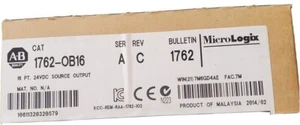 Neu werkseitig versiegelt 1762-OB16 SER A 24VDC MicroLogix Ausgangsmodul 1762OB16 1 ct - Bild 1 von 3