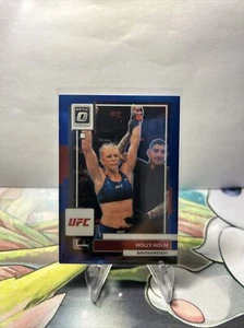 HOLLY HOLM 2023 DONRUSS OPTIC UFC BLUE PRIZM BANTAMWEIGHT /99 - Picture 1 of 6