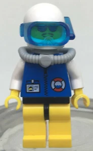 LEGO®-Minifigur Classic Town Küstenwache Rescue Set 6435 Coast Guard HQ - res012 - Picture 1 of 6