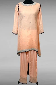 Readymade kids girls party wear eid indian girls designer dress - Picture 1 of 5