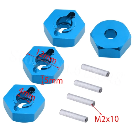 RC-Nabenadapter 12mm Sechskant – Fahrradhalterungs-Adapter Für RC-Crawler & Fernbedienungsautos