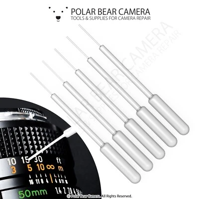 Paint Pipette Dropper (5 PCs) 0.01mL Film Camera Lens Model Repair Restoration - Image 1 of 4