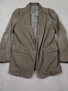 J Crew Sports Coat Mens Medium Brown Pockets Courdroy Cotton