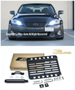 EOS para 06-13 Lexus IS250 sedán gancho de remolque delantero soporte relocalizador de matrícula - Imagen 1 de 11
