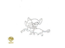 Animaniacs-Pinky And Brain-Original Production Drawing-Meet John Brain