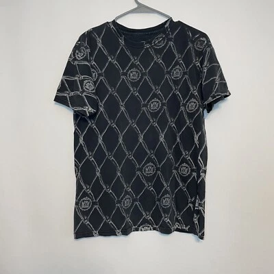 Volcom Featured Artist T-Shirt 2007- Black- Bones & Seals Size Medium Faded - Image 1 of 4