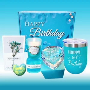 60th Birthday Gifts Women Happy 60th Birthday Gifts for Women Her60th Birthda... - Picture 1 of 8