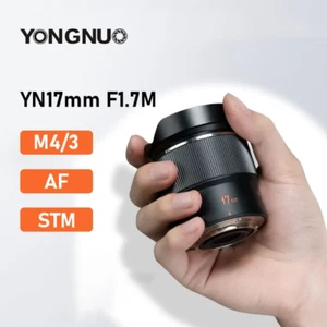YONGNUO YN17mm F1.7M Large Aperture Auto Focus Lens For Olympus Panasonic M4/3 - Picture 1 of 8