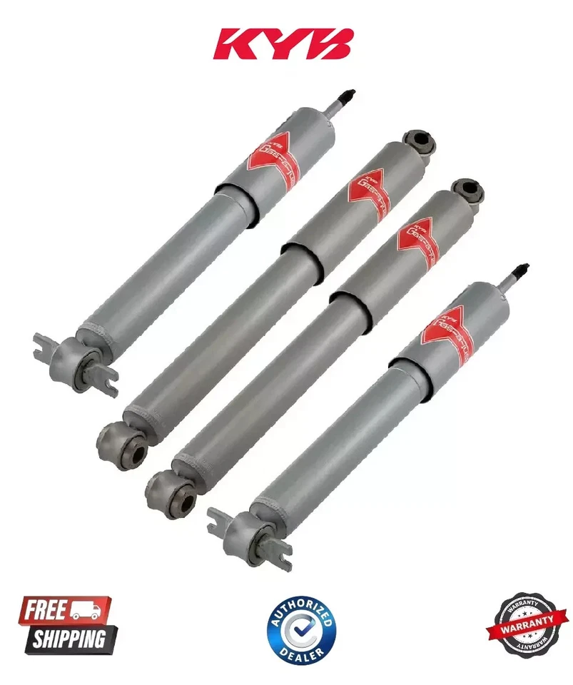 Juego de 4 amortiguadores delanteros y traseros de alta resistencia KYB para Toyota Tacoma tracción trasera Foto 1 de 1