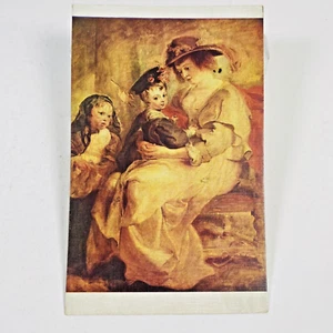 Musee du Louvre Portrait of Helene Fourment Second Wife Rubens Vintage Poastcard - Picture 1 of 6