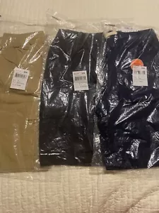 Children’s Place Boys Cargo Shorts Set Of 3 Husky 12 Flax, Tidal, Washed Black - Picture 1 of 5