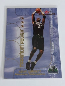 2001-02 Fleer Maximum Kevin Garnett Maximum Power #4 MX Minnesota Timberwolves - Bild 1 von 2