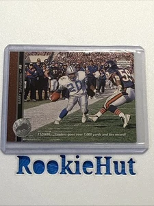 Tarjeta de fútbol americano 1996 Upper Deck Barry Sanders #130 Detroit Lions - Imagen 1 de 2