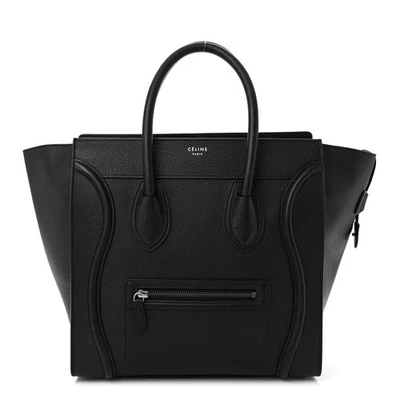 Celine Luggage Mini Tote Black- Retail $3100- Excellent Condition w/ Auth TAGS - Image 1 of 4