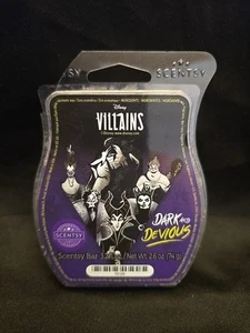 New Scentsy Bar Disney Villains Dark and Devious Wax Warmer Purple - Picture 1 of 7