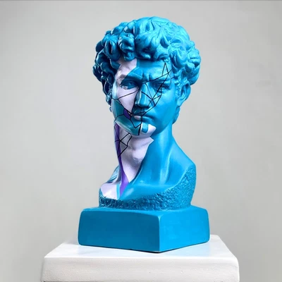 Handgefertigte Pop Art David Skulptur, abstrakte griechische... - Bild 1 von 4