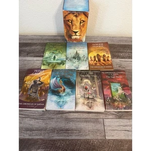 The Chronicles of Narnia 7 Paperback Books Box Set by C. S. Lewis 2002 - Imagen 1 de 9