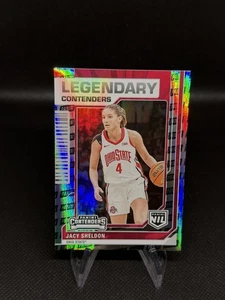 2025 Panini NIL Ohio State #41 Jacy Sheldon SP Logo Foil Legendary Contenders - Imagen 1 de 2